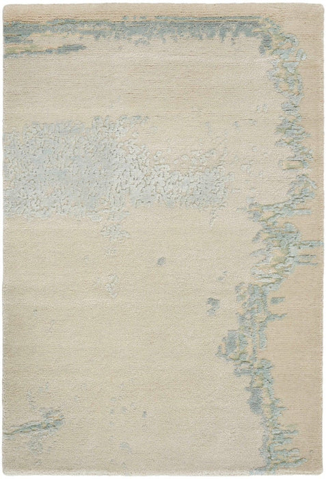 Christopher Guy Wool & Silk Beige Seafoam CGS31 Wool Area Rug - 12 Ft x Round