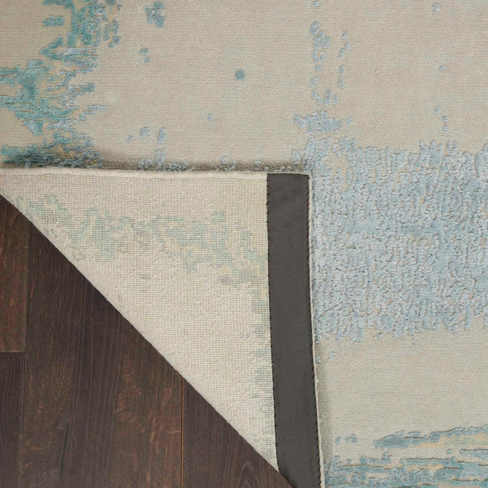 Christopher Guy Wool & Silk Beige Seafoam CGS31 Wool Area Rug - 6 Ft x Round