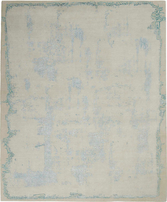 Christopher Guy Wool & Silk Beige Seafoam CGS31 Wool Area Rug - 6 Ft x Round
