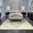 Christopher Guy Wool & Silk Ivory Grey CGS33 Wool Area Rug - 10 Ft x Round