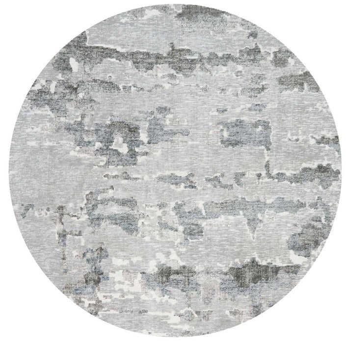 Christopher Guy Wool Mocha CGW05 Wool Blend Contemporary Area Rug - 12 Ft x Round
