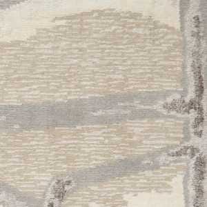 Christopher Guy Wool Eggshell Misted Morning CGW16 Wool Blend Contemporary Area Rug - 6 Ft x Round