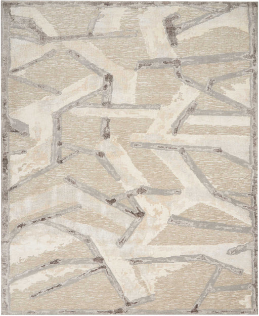 Christopher Guy Wool Eggshell Misted Morning CGW16 Wool Blend Contemporary Area Rug - 10 Ft x 14 Ft