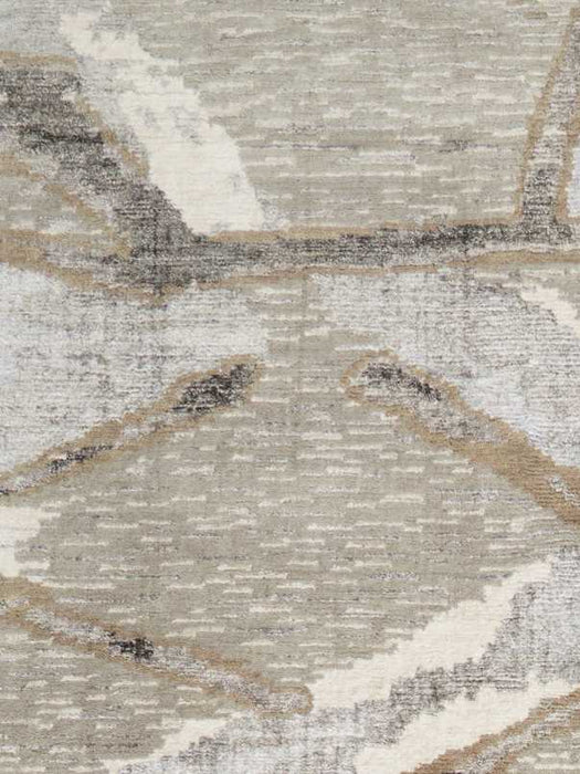 Christopher Guy Wool Silver CGW16 Wool Blend Contemporary Area Rug - 10 Ft x Round