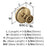 Oberon Zinc & Acrylic Champagne Bronze / Frosted Acrylic Cabinet Knob 2