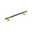 Urbanite Zinc & Aluminum Champagne Bronze / Matte Black Cabinet Pull 5
