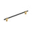 Urbanite Zinc & Aluminum Champagne Bronze / Matte Black Cabinet Pull 7