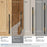 Urbanite Zinc & Aluminum Champagne Bronze / Matte Black Cabinet Pull 25