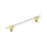 Urbanite Zinc & Aluminum Champagne Bronze / White Appliance Pull 1