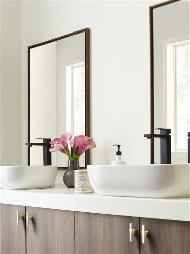Urbanite Zinc & Aluminum Champagne Bronze / White Cabinet Knob 5