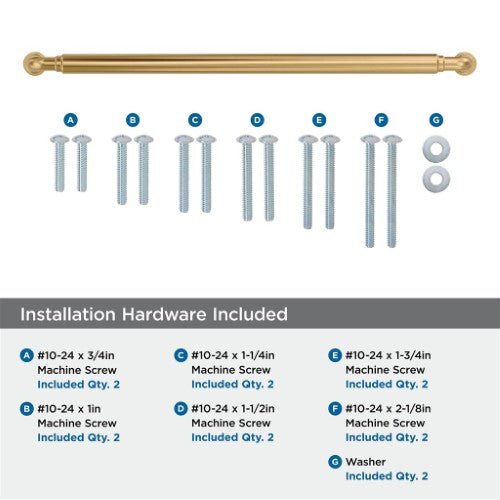 Coble Zinc Champagne Bronze Appliance Pull 6