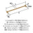 Dupont Circle Zinc Champagne Bronze Appliance Pull 5
