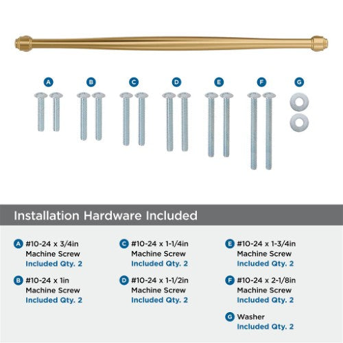 Enlivity Zinc Champagne Bronze Appliance Pull 6