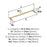 Enlivity Zinc Champagne Bronze Appliance Pull 4