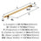 Everett Zinc Champagne Bronze Appliance Pull 4