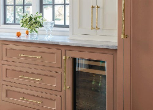 Fairfax Zinc Champagne Bronze Appliance Pull 10