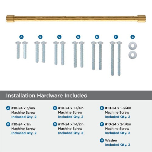 Fairfax Zinc Champagne Bronze Appliance Pull 8