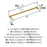 Fairfax Zinc Champagne Bronze Appliance Pull 5