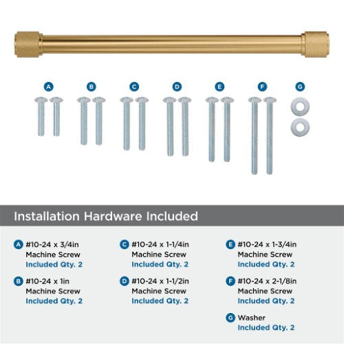 Faraday Zinc Champagne Bronze Appliance Pull 5