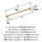 Faraday Zinc Champagne Bronze Appliance Pull 4