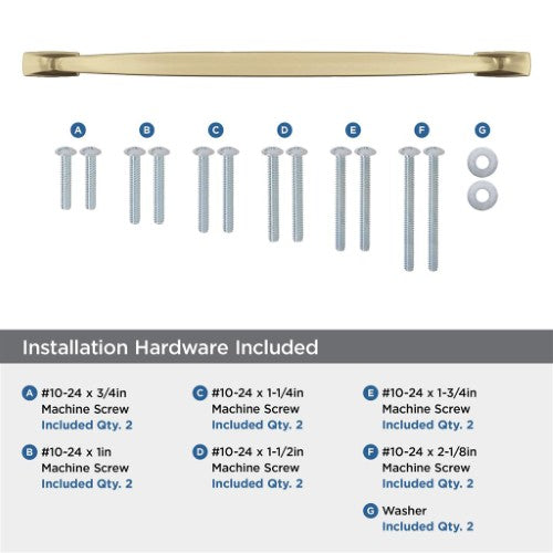Highland Ridge Zinc Champagne Bronze Appliance Pull 5