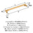 Merced Zinc Champagne Bronze Appliance Pull 3
