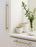 St. Vincent Zinc Champagne Bronze Appliance Pull 6
