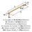 Westerly Zinc Champagne Bronze Appliance Pull 4