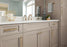 Ladera Zinc Champagne Bronze Cabinet Backplate 5