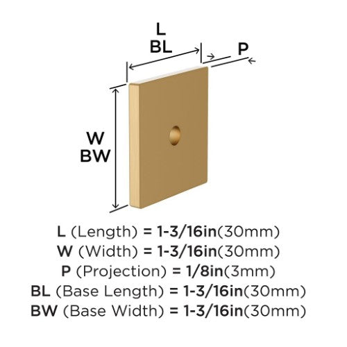 Ladera Zinc Golden Champagne Cabinet Backplate 2