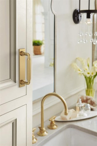 Ladera Zinc Champagne Bronze Cabinet Backplate 32