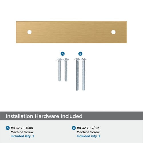Ladera Zinc Champagne Bronze Cabinet Backplate 27