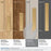 Ladera Zinc Champagne Bronze Cabinet Backplate 45