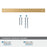 Ladera Zinc Champagne Bronze Cabinet Backplate 24