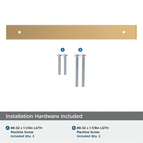 Maymont Zinc Champagne Bronze Cabinet Backplate 24