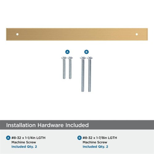 Maymont Zinc Champagne Bronze Cabinet Backplate 18