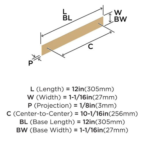 Maymont Zinc Champagne Bronze Cabinet Backplate 10