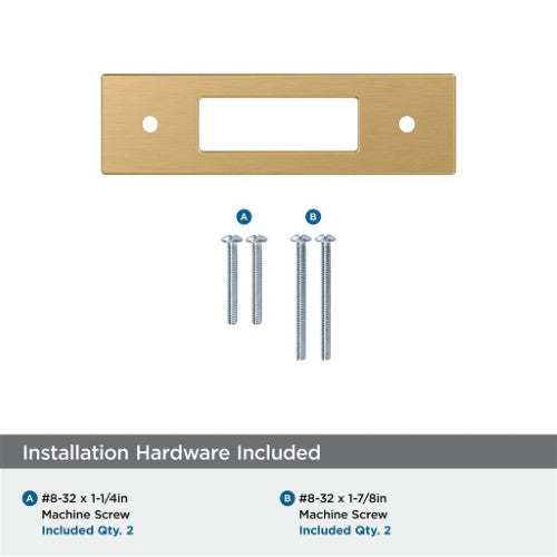 Medora Zinc Champagne Bronze Cabinet Backplate 24