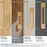 Medora Zinc Champagne Bronze Cabinet Backplate 46