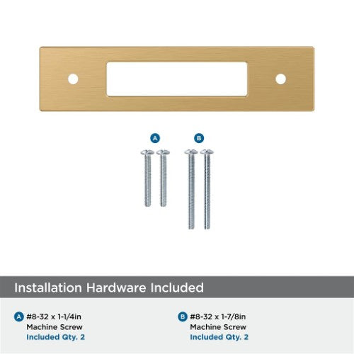 Medora Zinc Champagne Bronze Cabinet Backplate 25