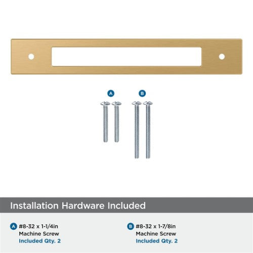 Medora Zinc Champagne Bronze Cabinet Backplate 27