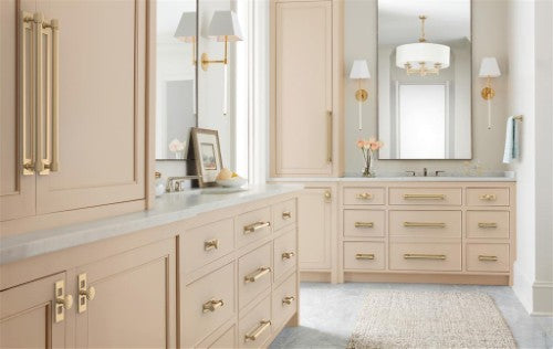 Medora Zinc Champagne Bronze Cabinet Backplate 37