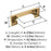 Appoint Zinc Champagne Bronze Cabinet Pull 4