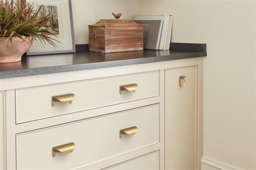 Inspirations Zinc Champagne Bronze Cabinet Pull 4