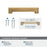 Appoint Zinc Champagne Bronze Cabinet Pull 18