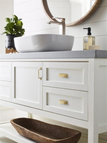 Highland Ridge Zinc Champagne Bronze Cabinet Pull 5