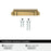 Haven Zinc Champagne Bronze Cabinet Pull 3