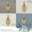 Aliso Zinc Champagne Bronze Hook 7