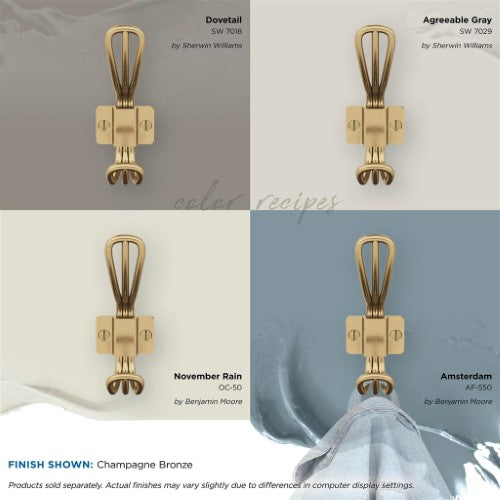 Vinland Zinc Champagne Bronze Hook 6