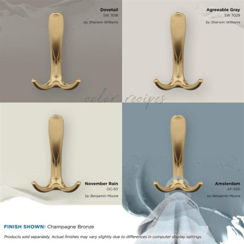Finesse Zinc Champagne Bronze Hook 7